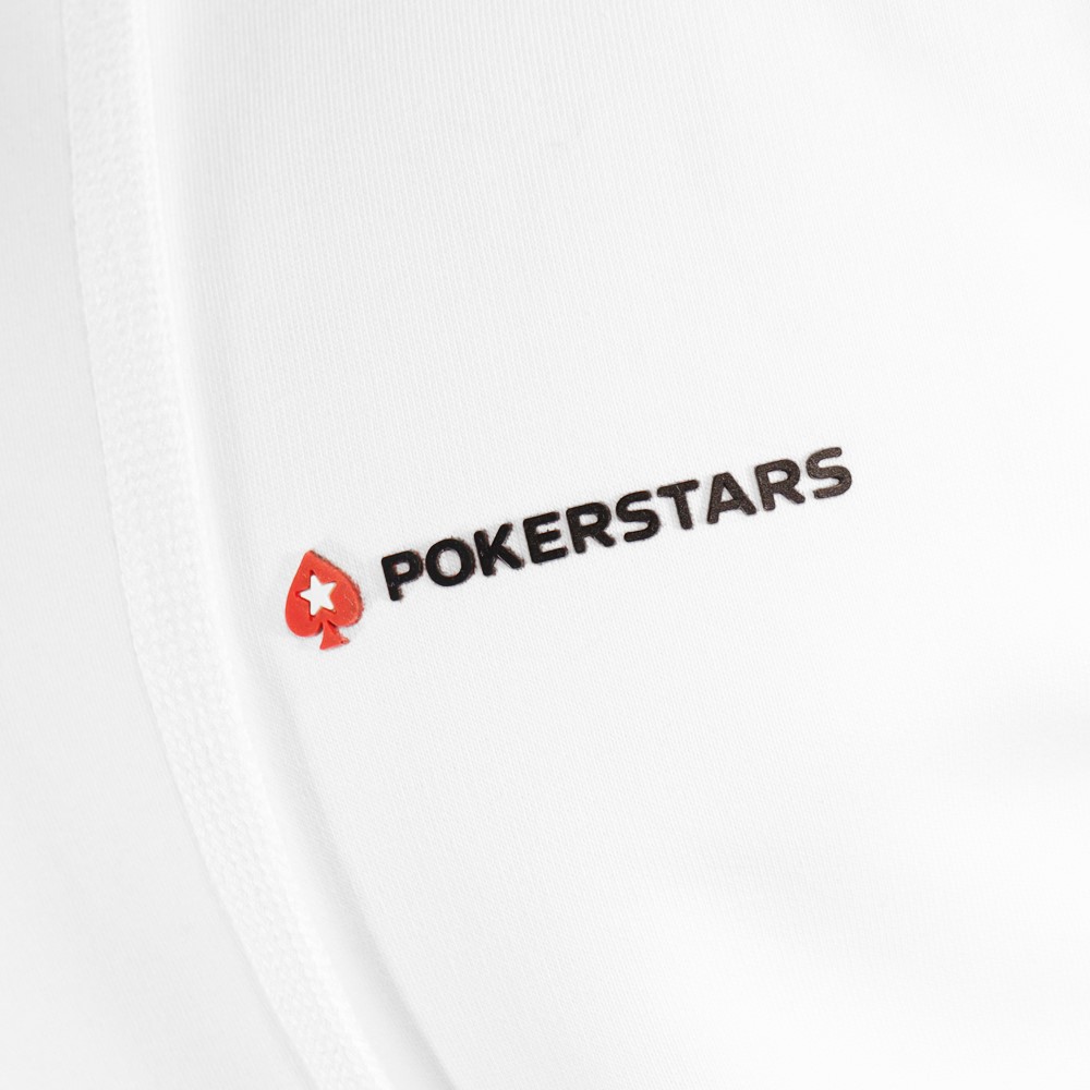 POKERSTARS RED THREAD WHITE HOODIE - Image 5