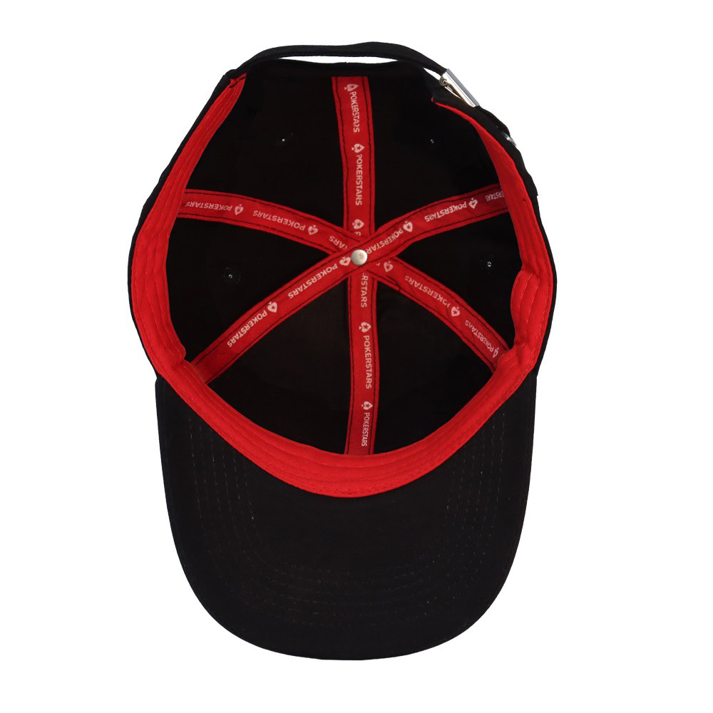 POKERSTARS FOUNDATION SPADE BADGE BLACK BASEBALL CAP - Image 3