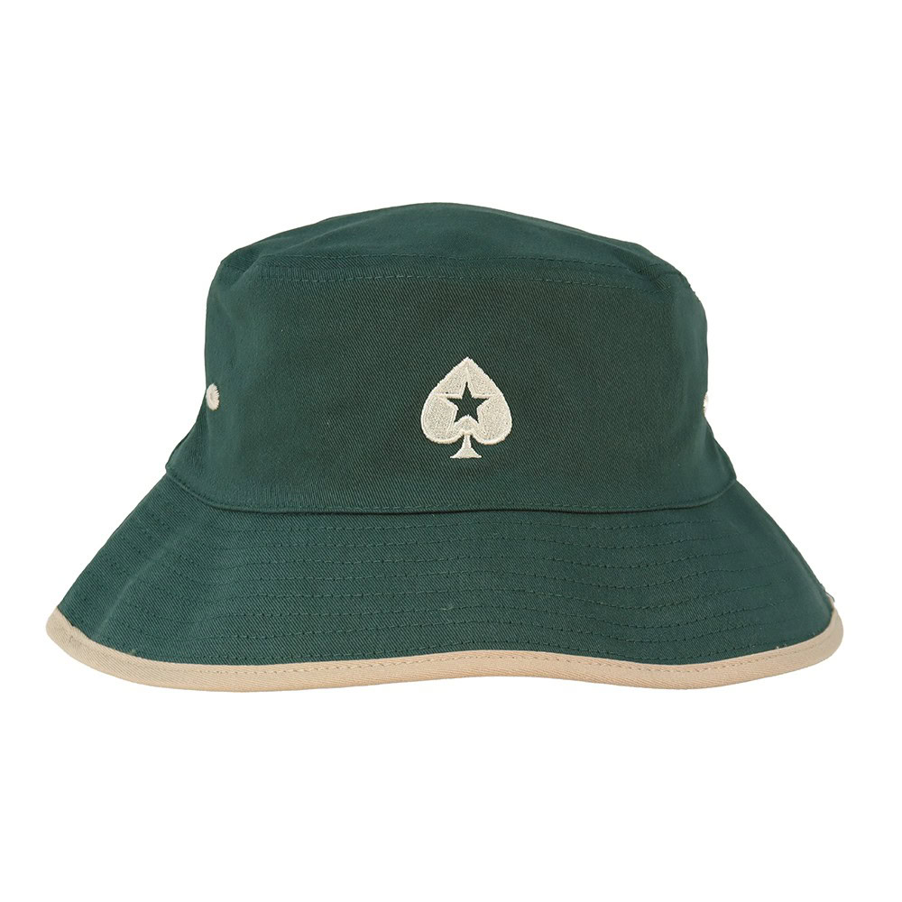 POKERSTARS ORIGIN ALL OVER SPADE PRINT REVERSIBLE BUCKET HAT - Image 4