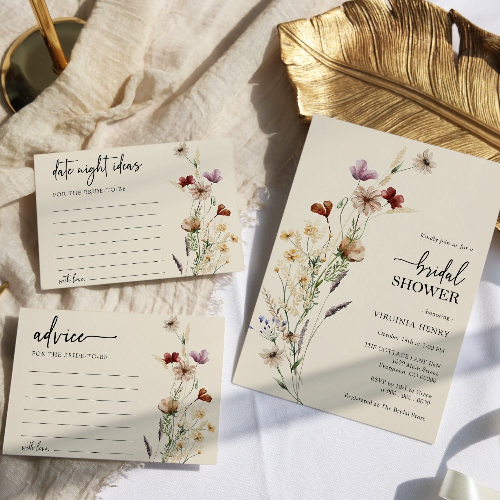 How To Throw A Beautiful Bridal Shower On A Budget: 15 Money-Saving Tips 18 Collection Earth Tone Boho Chic Wildflower Bridal Shower Collection By Painted Paperie 119444847081167752 R V4Newu 1000 How To Throw A Beautiful Bridal Shower On A Budget: 15 Money-Saving Tips