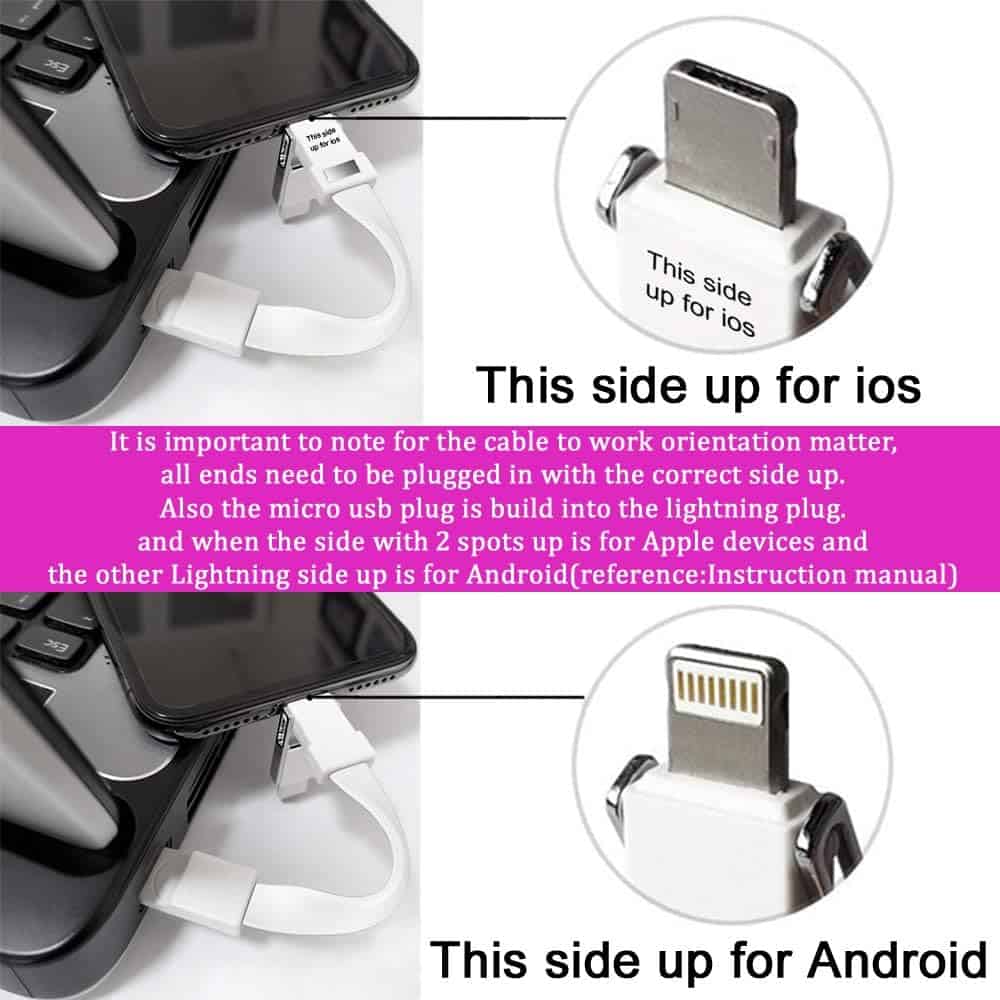 Multi Charger Cable - 3-in-1 USB for smartphones