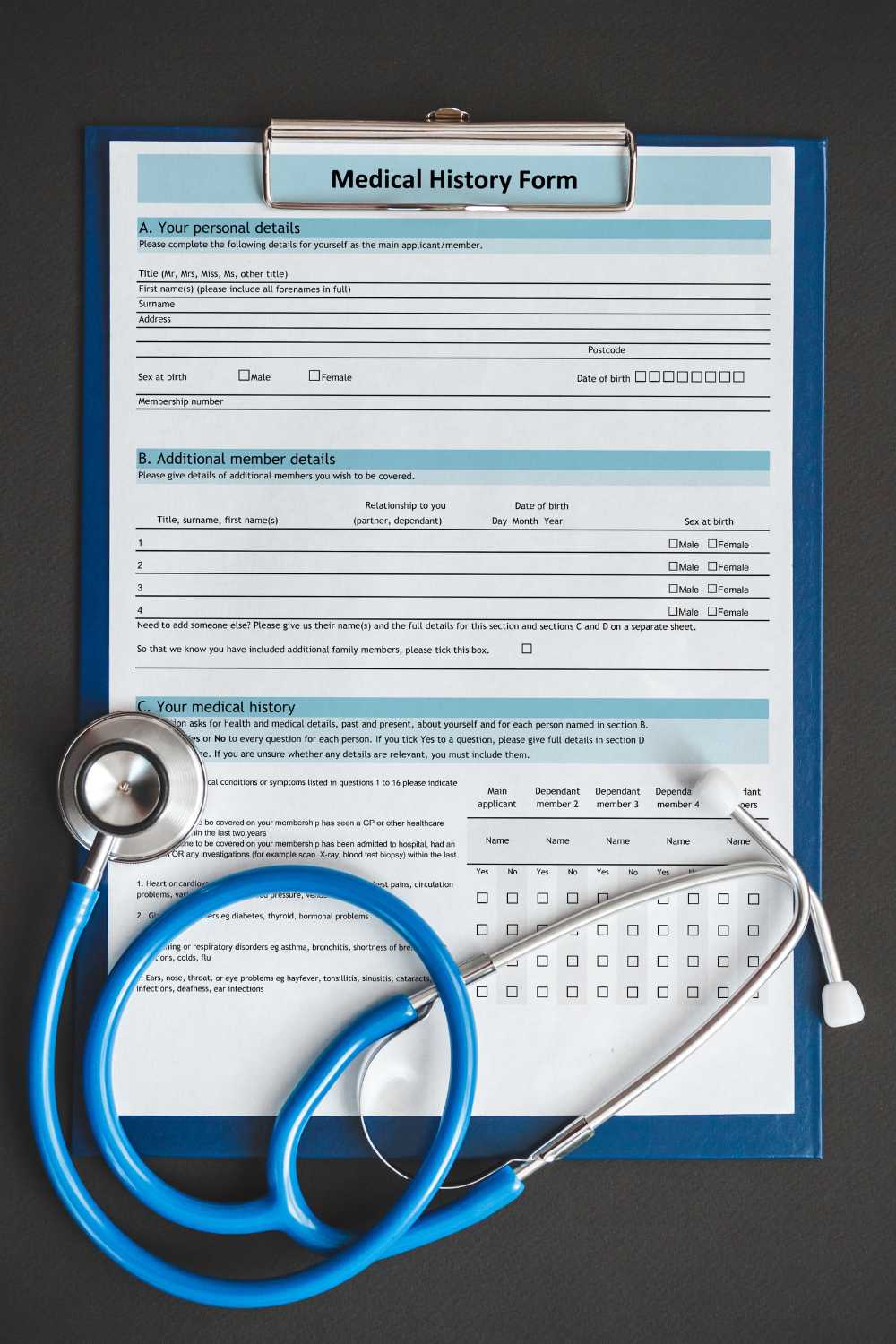 travel medical claim