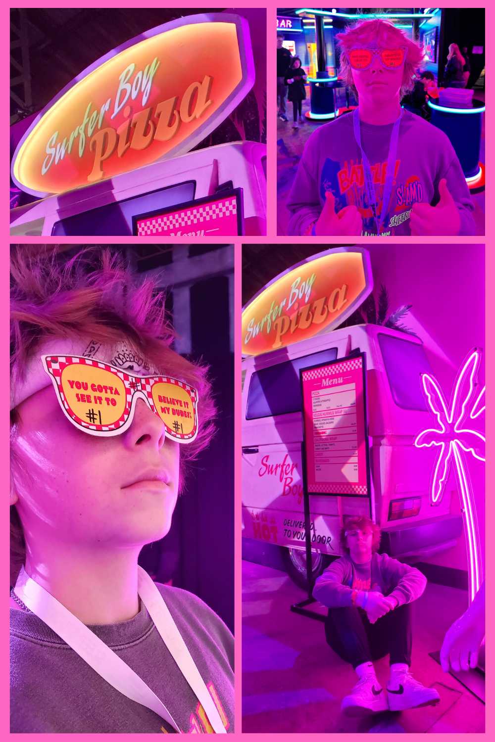 Stranger Things Experience Review, Surfer Boy Pizza