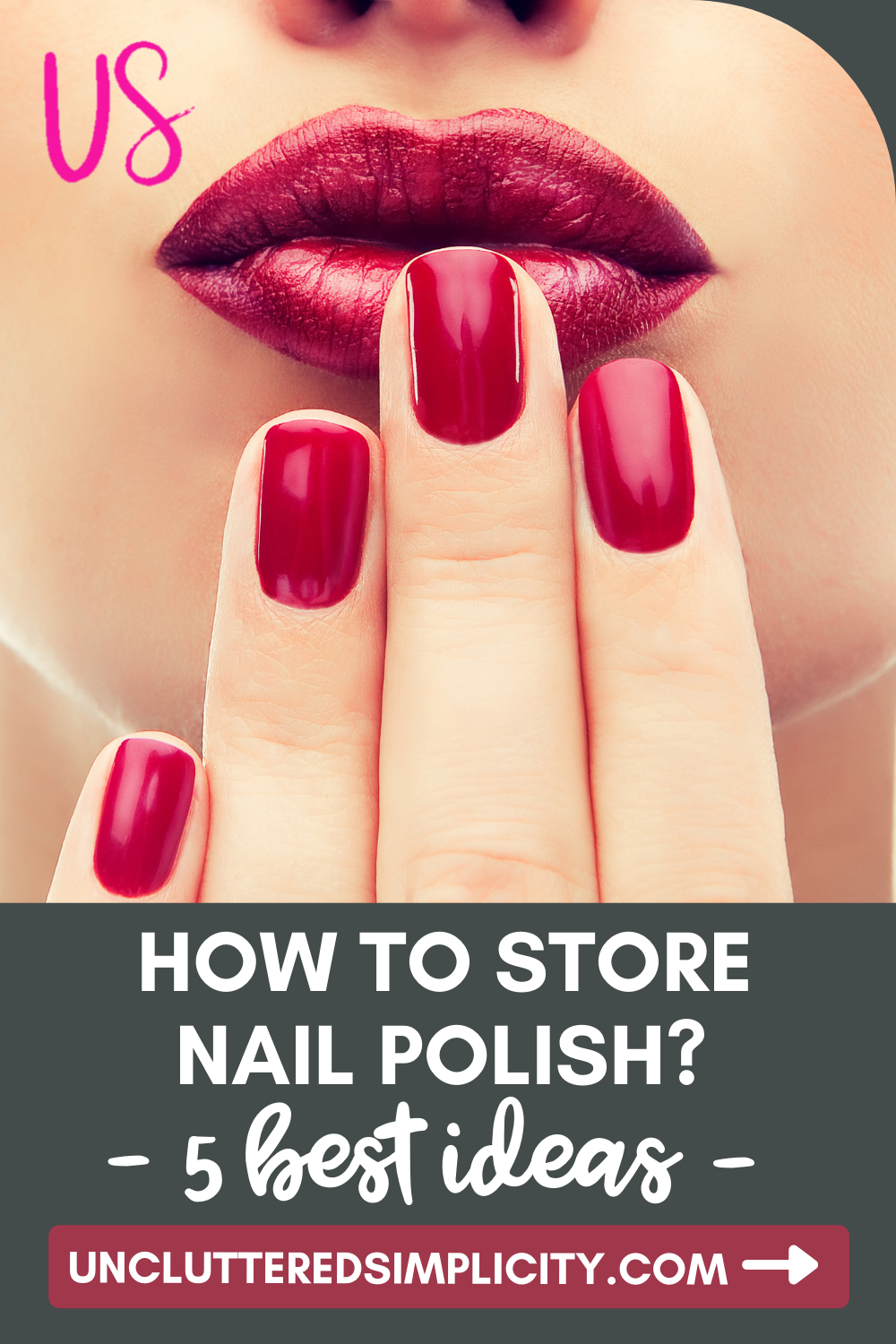 Nail Polish Storage Ideas 