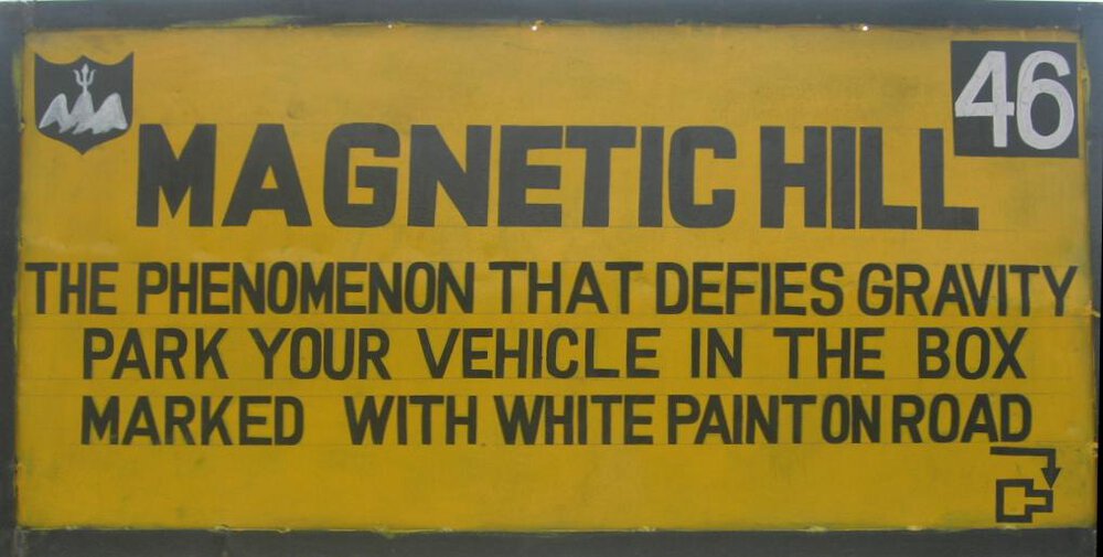 Visiting the Weirdest Places in India 2 Weirdest places in India, magnetic hill