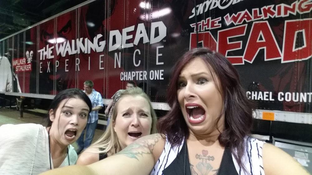 The Walking Dead Experience, Christa Thompson, Sheely VanWitzenberg, Walker Stalker, Chicago, The Fairytale Traveler