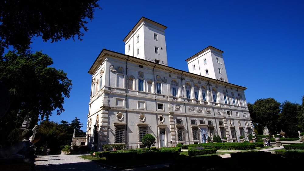 The Borghese Gallery in Rome, Italy