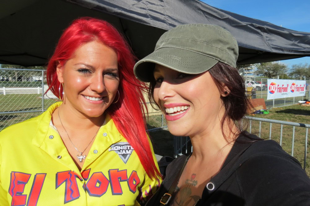 Inspirational Women Monster Truck Driver Becky McDonough 3 Christa Thompson, Becky McDonough, The Fairytale Traveler