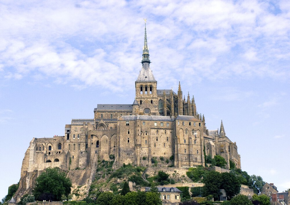 Mont Saint Michel, France, Medieval Towns in Europe