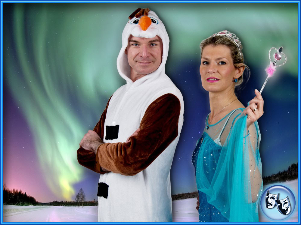 Divadlo VeTři - Pořady pro děti -Elsa a Olaf na cestách