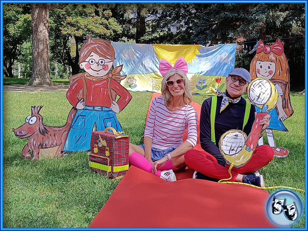 Divadlo VeTři - Pořady pro děti - Mach a Šebestová jdou do školy