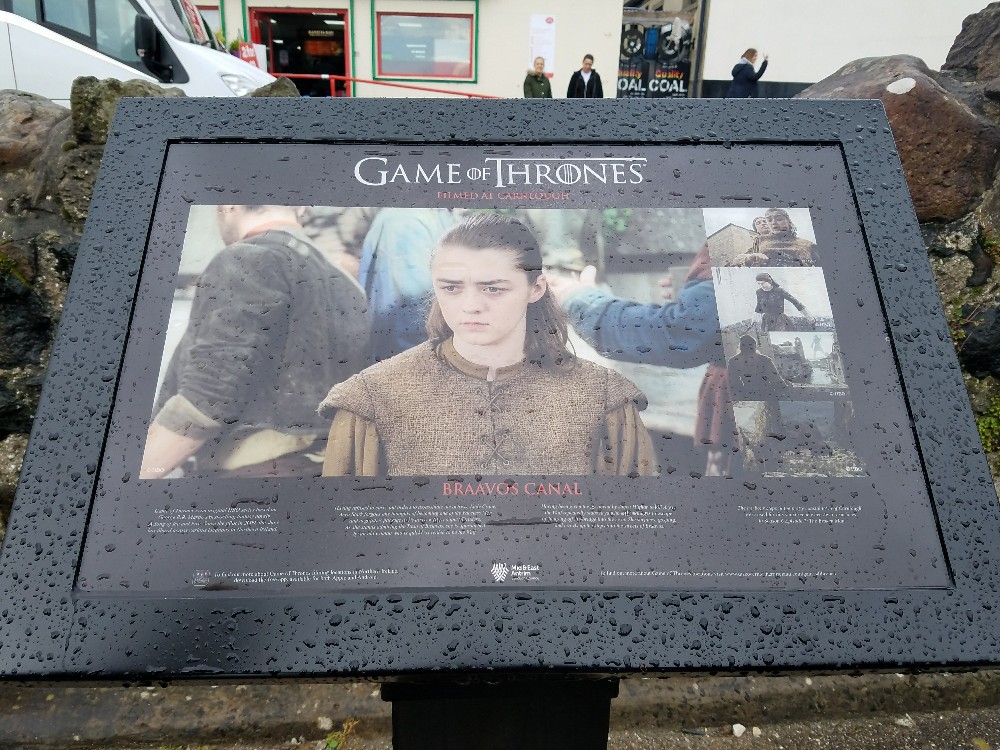 Game of thrones filming locations in northern ireland, braavos, arya stark, in water