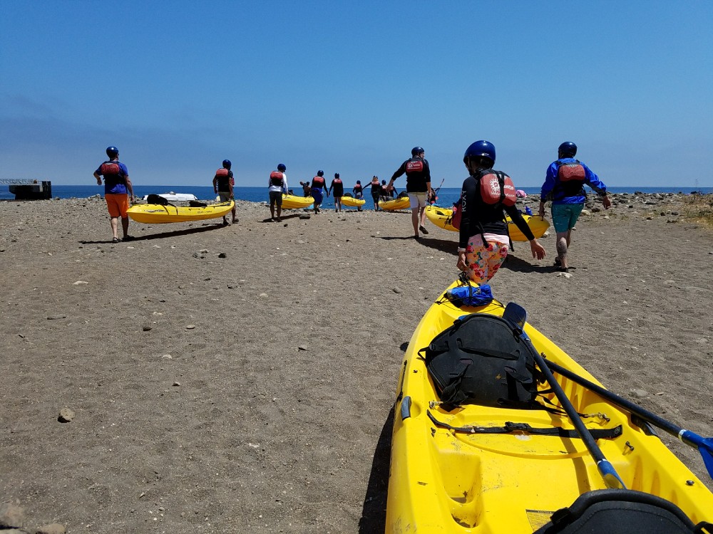 Kayaking Channel Islands National Park