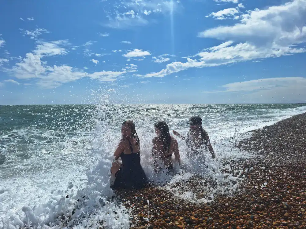 FHC-Sprachreisen - Strand in Folkestone/England