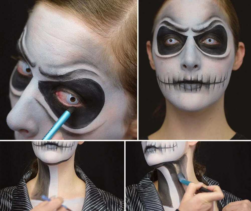 jack skellington makeup