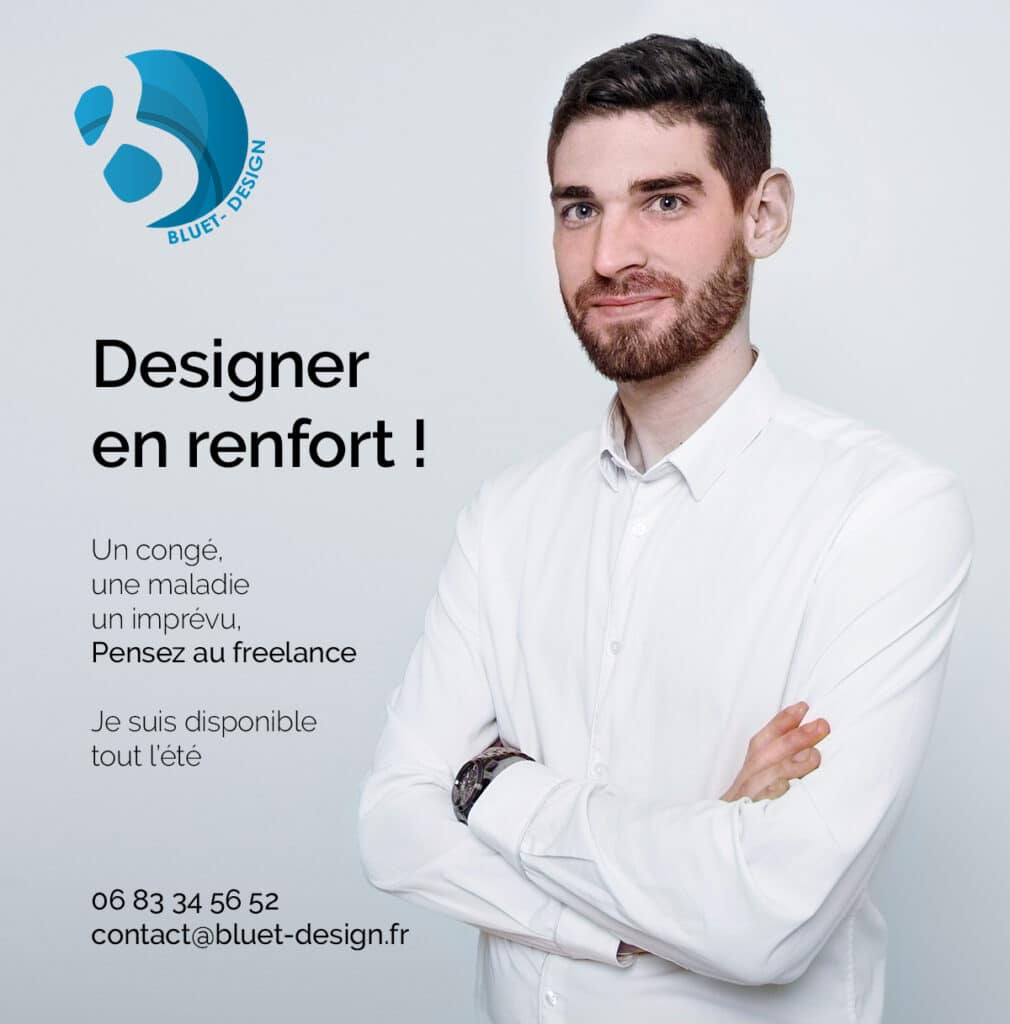 Sébastien Bluet, designer Produit, pour soutenir vos designer en interne