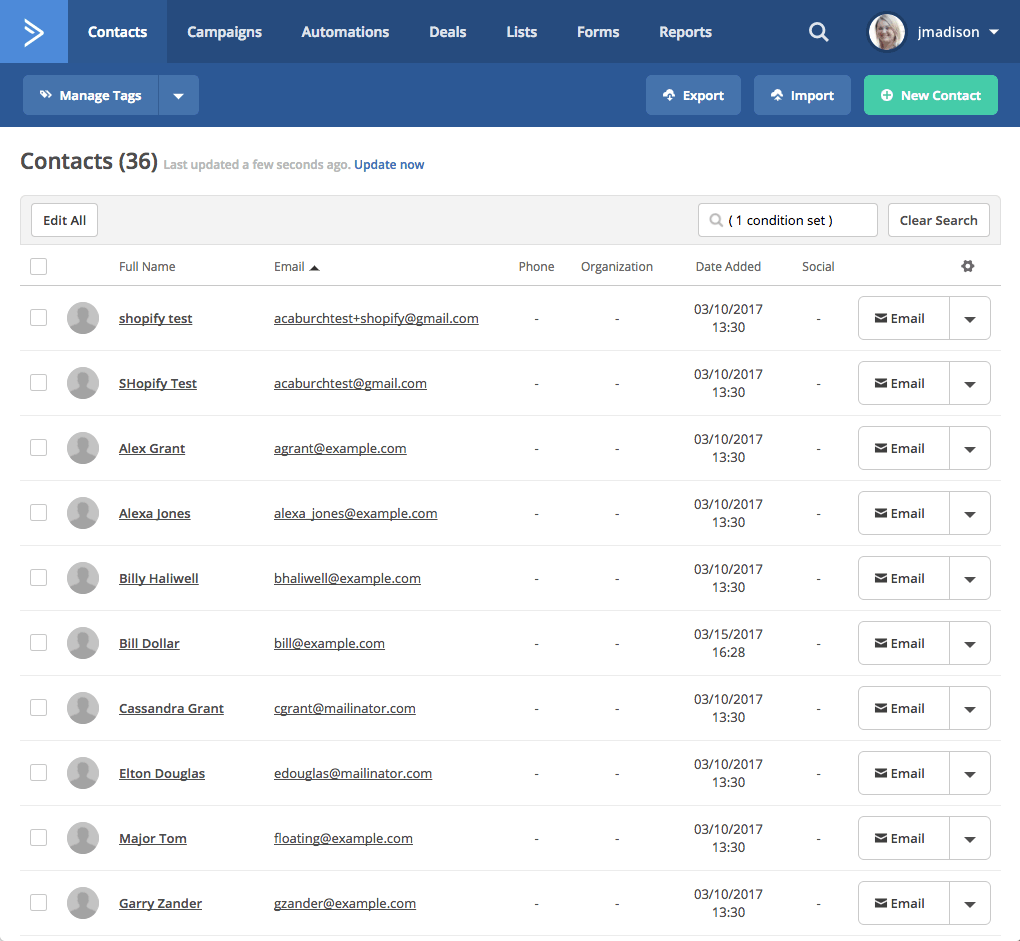 Email marketing tools