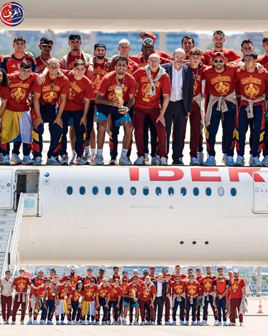 مدريد تستقبل أبطالها وصول بعثة المنتخب الإسباني يشعل شوارع العاصمة