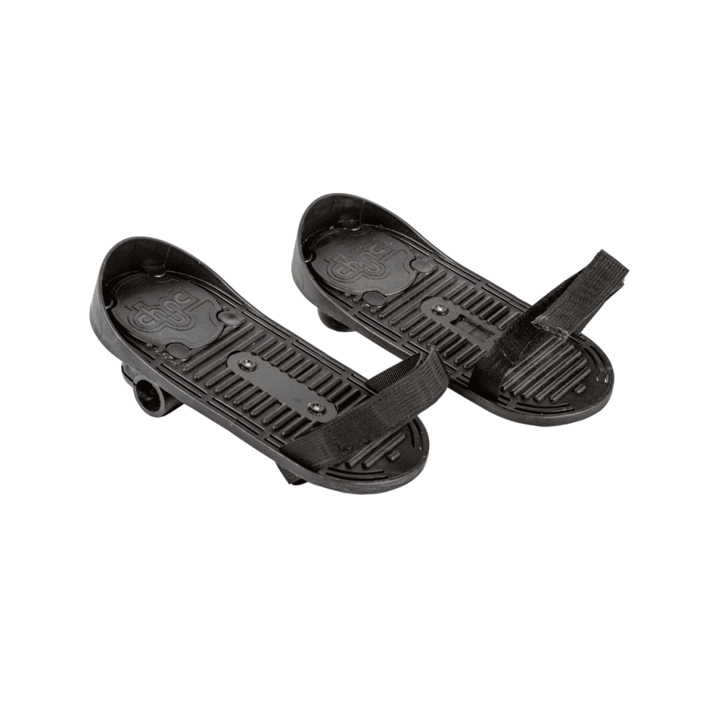 Toe straps accessory used to help secure and position toes for improved foot alignment in specialist seating systems