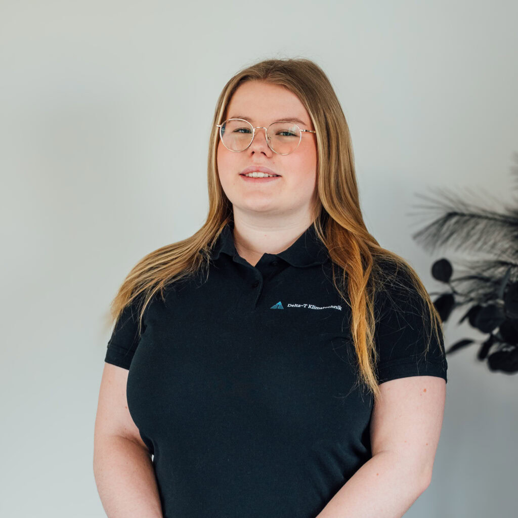 Jolina Weißgerber, Azubi bei Delta-T-Klimatechnik