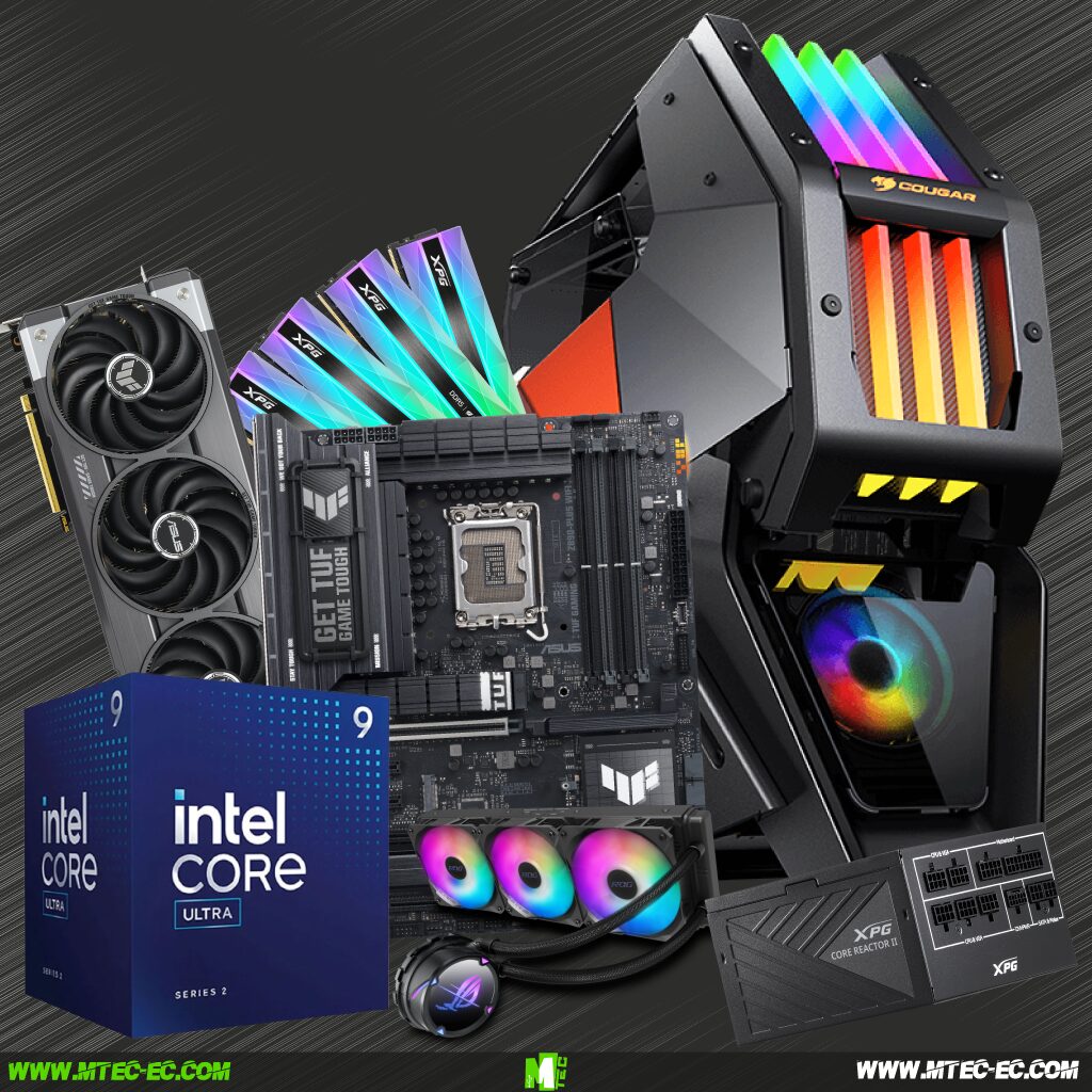 Mtec PC Ultra Silver Intel Core Ultra 9 64GB 2TB RTX 5070 TI OC