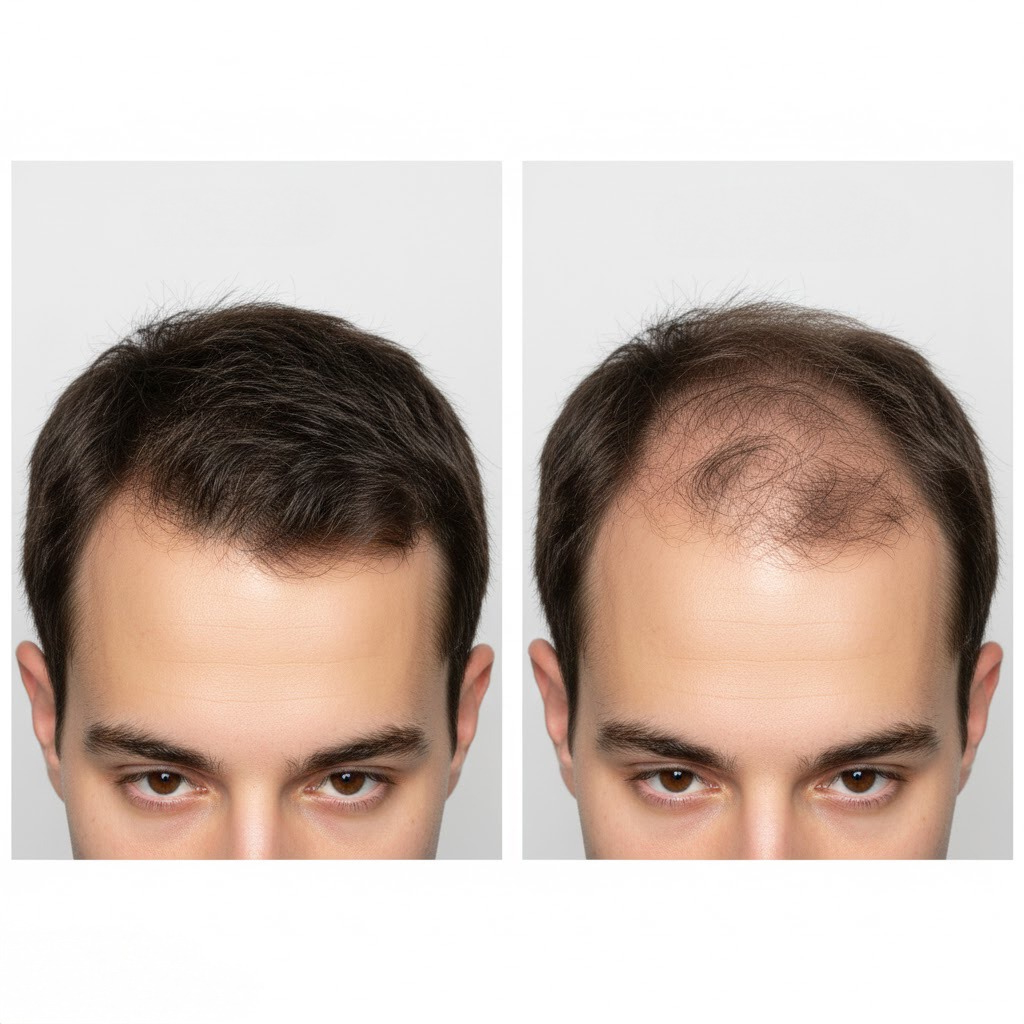 What Does Hair Look Like Before and After Buspirone Hair Loss?