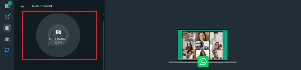 Step 5 You can add a channel icon to stand out to your audience