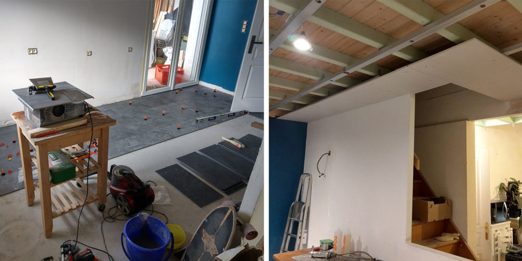 Création des sols et plafonds