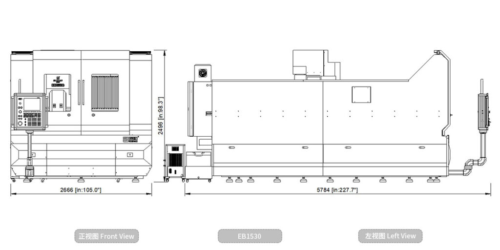 CNC a portale a tre assi ad alta velocità EB1530 (immagini 5)