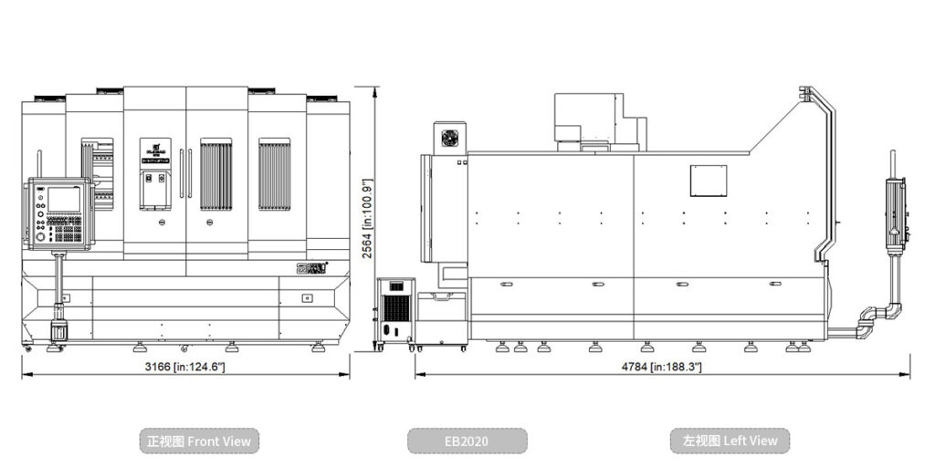 EB2020 CNC a portale a 3 assi ad alta velocità (immagini 5)