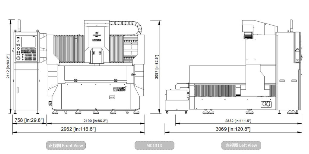 MC1313 高速3軸ガントリーCNC(画像5)