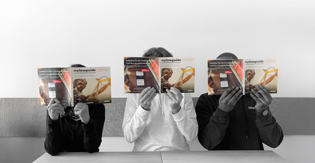 Jura Studenten lesen den mylawguide , Tipps Jurastudium