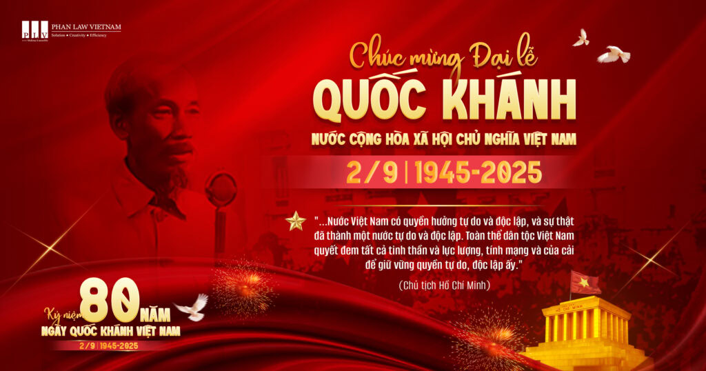 Chúc mùng ngày lễ mùng 2 tháng 9.