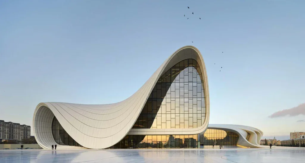 Hadid Centre culturel Heydar-Aliyev, Bakou (Azerbaïdjan), 2012