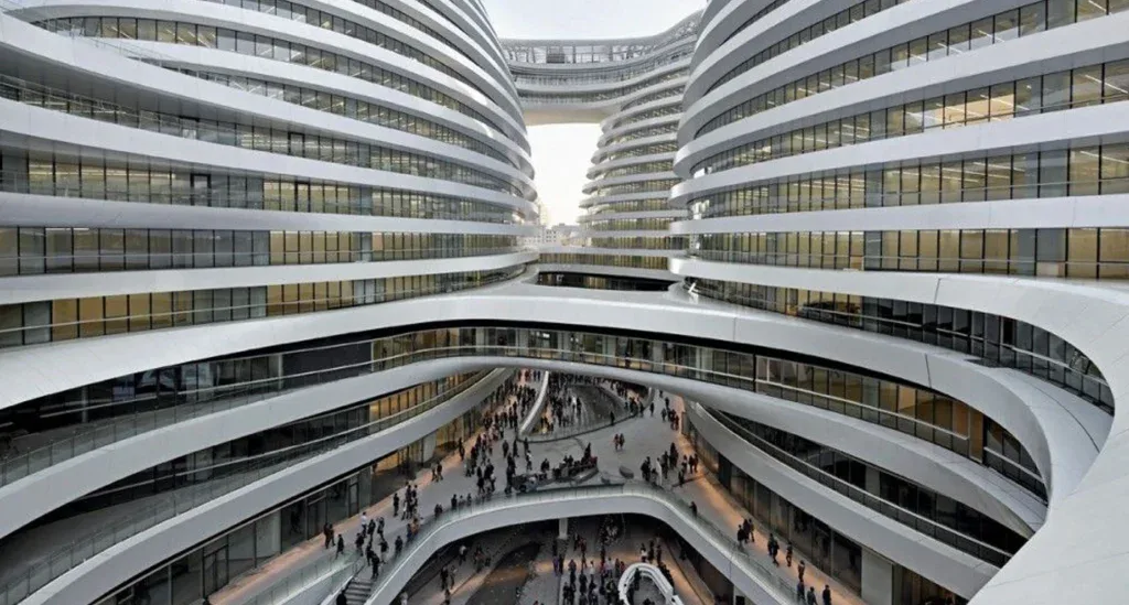 Le Galaxy Soho, Pékin(Chine), 2012