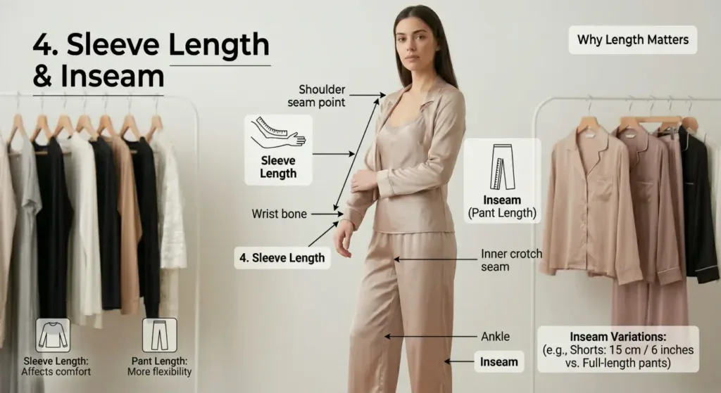 Sleeve Length & Inseam