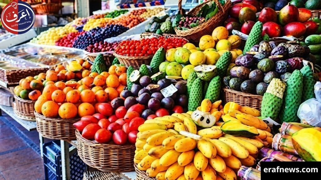 أسعار الخضروات والفاكهة بالأسواق