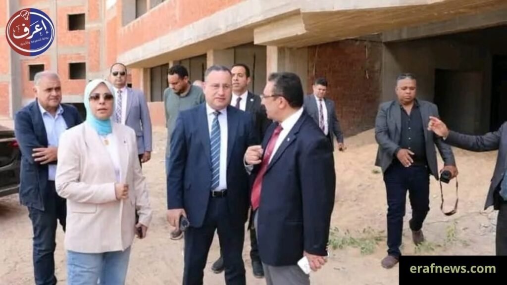 وزير التعليم العالي يتفقد فرع جامعة الإسكندرية ببرج العرب