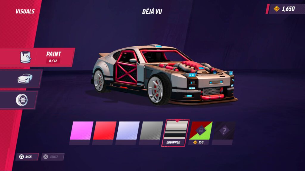 Horizon Chase 2 - Customização de carros