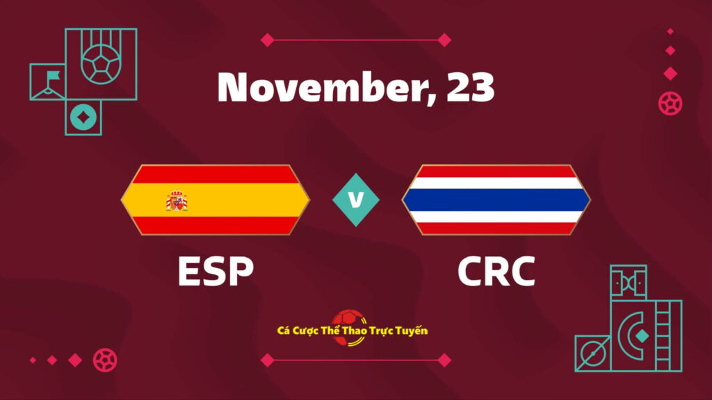 Tây Ban Nha và Costa Rica