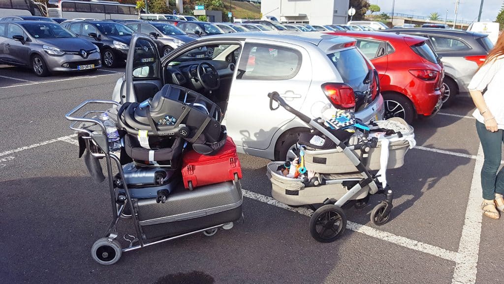 That time getting everything in the car was really difficult