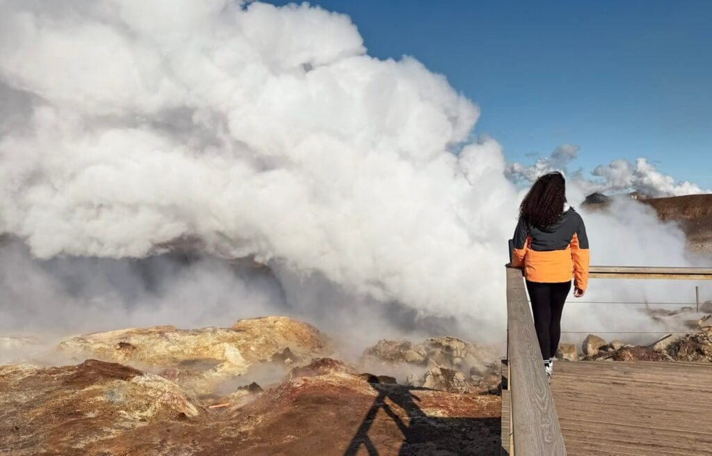Gunnuhver hot springs