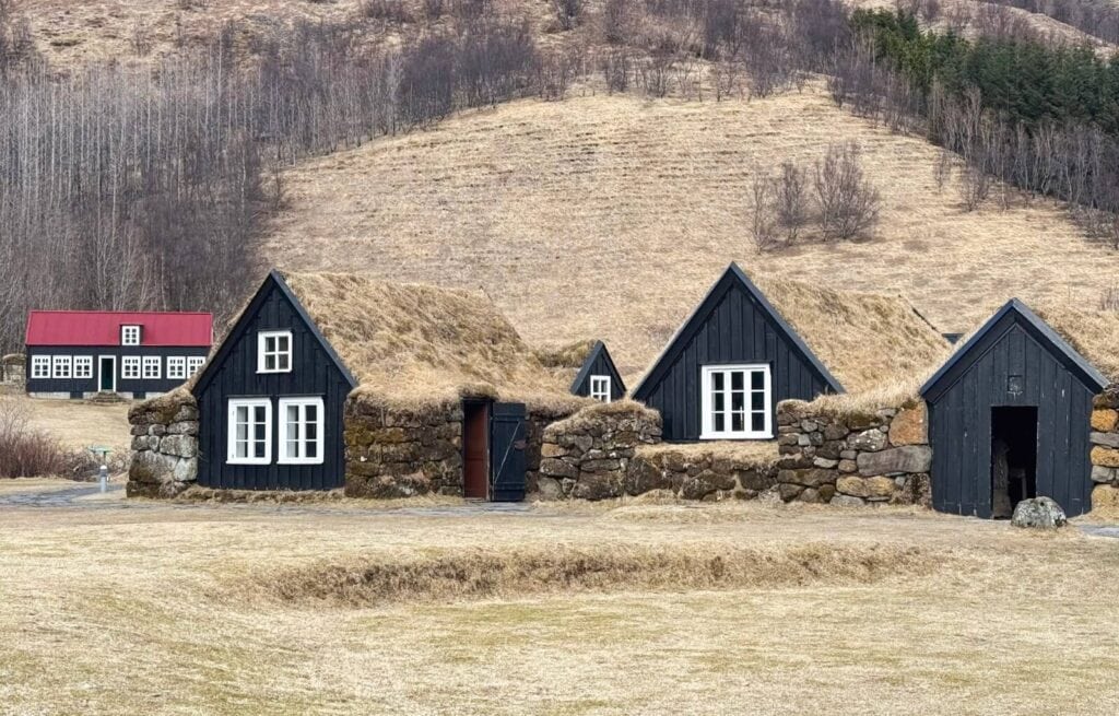 The Turf Houses at the Skogar Museum