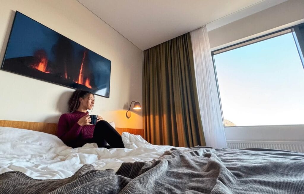 The room at Hotel Selfoss in Iceland