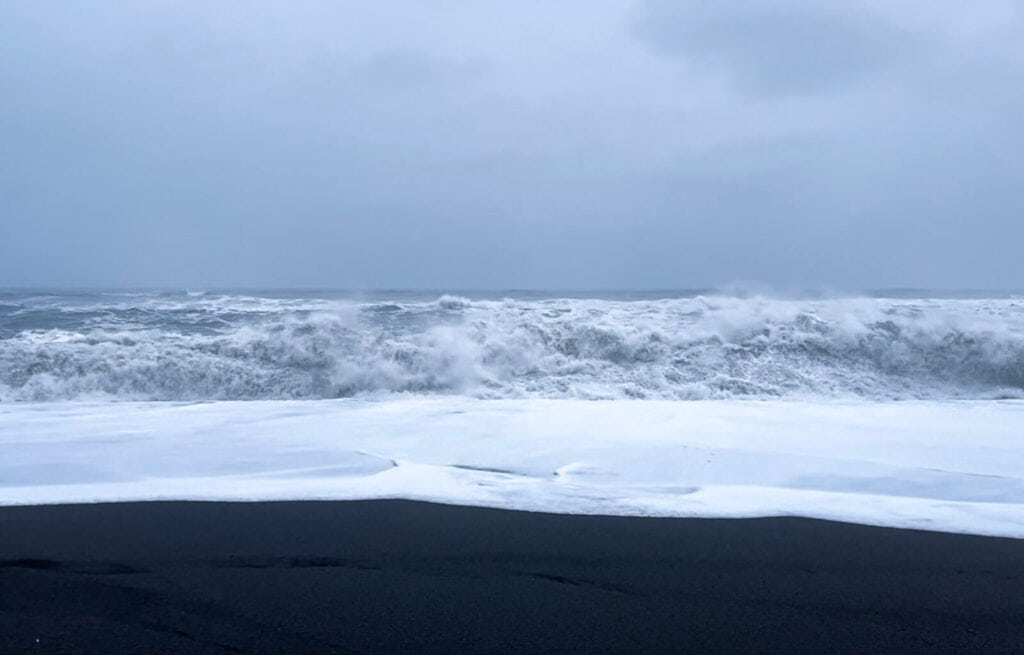 You can see how powerful the waves can be here in this photo