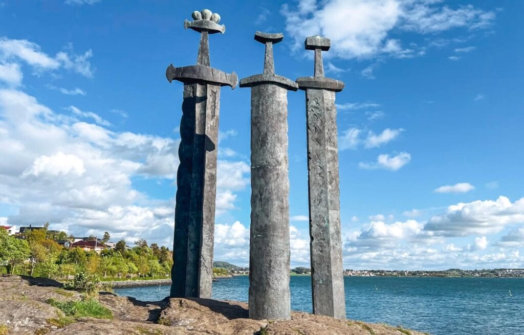 Sverd i Fjell, in the rocks of Stavanger