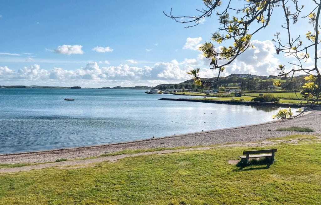 One of the lakes and beaches around Stavanger - near one of the best hotels in Stavanger