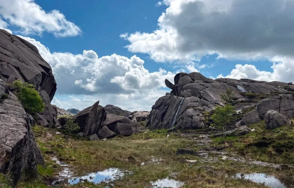 Trollpikken near Stavanger in Norway