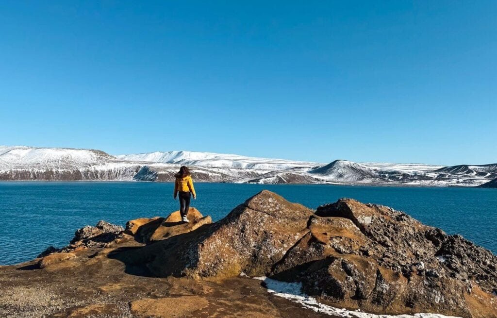 Iceland views in April