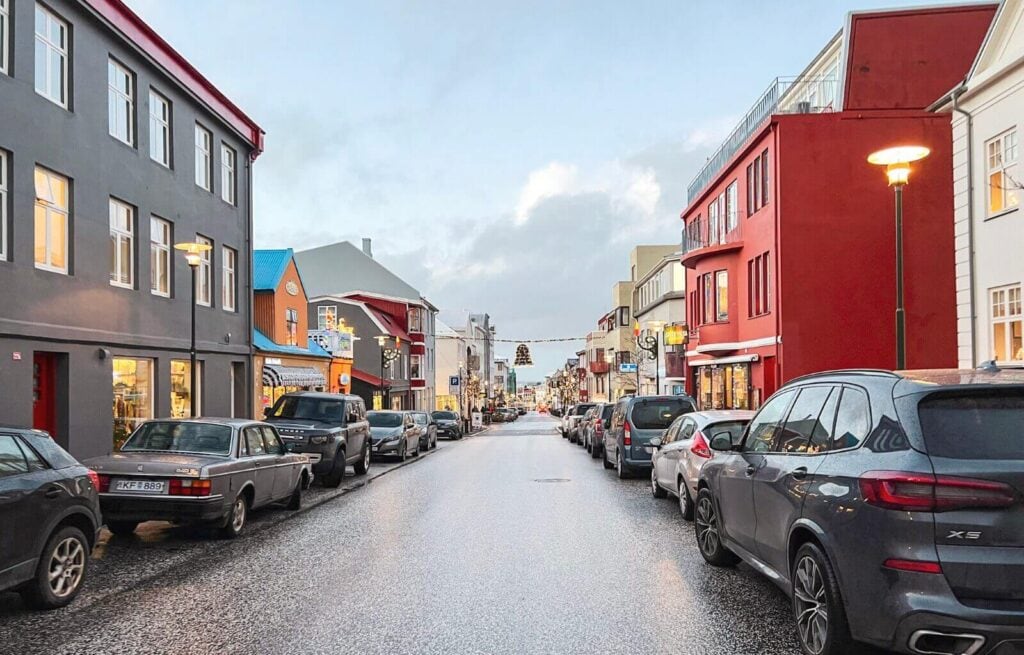 The colourful streets of Reykjavik